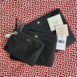 NWT~KATE SPADE~Jae Triple Pouch Detachable Wristlet